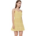 Egg Nog Yellow	 - 	Short Frill Dress View3