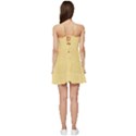 Egg Nog Yellow	 - 	Short Frill Dress View4