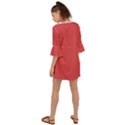 Cayenne Red	 - 	Criss Cross Mini Dress View2