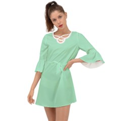 Magic Mint	 - 	criss Cross Mini Dress