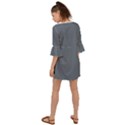 Jet Grey	 - 	Criss Cross Mini Dress View2