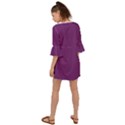 Midnight Purple	 - 	Criss Cross Mini Dress View2