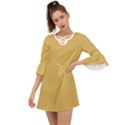 Misted Yellow	 - 	Criss Cross Mini Dress View1