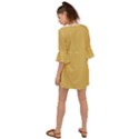 Misted Yellow	 - 	Criss Cross Mini Dress View2