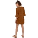 Saddie Brown	 - 	Criss Cross Mini Dress View2
