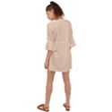 Silver Peony	 - 	Criss Cross Mini Dress View2