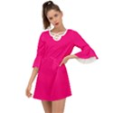 Winter Sky	 - 	Criss Cross Mini Dress View1