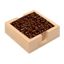 E=mc2 Text Science Albert Einstein Formula Mathematics Physics Bamboo Coaster Set View2