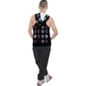 Black And Multicolored Polka Dot Artwork Digital Art Men s Sleeveless Hoodie View2