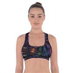Zodiac Geek Cross Back Sports Bra