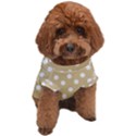 Mint Polka And White Polka Dots Dog T-Shirt View1