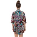 Aqua blend Open Front Chiffon Kimono View2