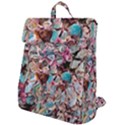 Aqua blend Flap Top Backpack View1