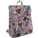 Aqua blend Flap Top Backpack View2