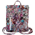 Aqua blend Flap Top Backpack View3