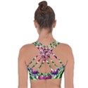 Liberty Cap Mushroom Art Cross String Back Sports Bra View2