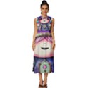 Necromancy Conjuration Magical Sleeveless Round Neck Midi Dress View1