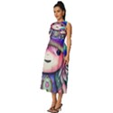 Necromancy Conjuration Magical Sleeveless Round Neck Midi Dress View2