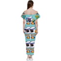 Guillever Wp Off Shoulder Ruffle Top Jumpsuit View4