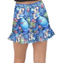 Mermay Fishtail Mini Chiffon Skirt View2