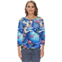 Mermay Cut Out Wide Sleeve Top View1