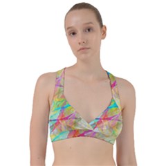 Abstract-14 Sweetheart Sports Bra