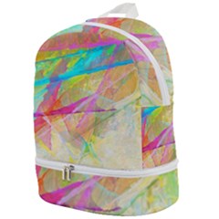 Abstract-14 Zip Bottom Backpack by nateshop