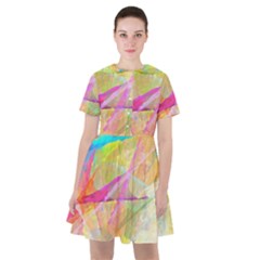 Abstract-14 Sailor Dress