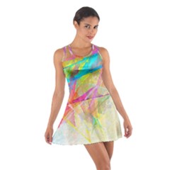 Abstract-14 Cotton Racerback Dress
