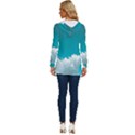 Clouds hd wallpaper Long Sleeve Drawstring Hooded Top View4