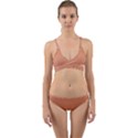 Soft Copper	 - 	Wrap Around Bikini Set View1