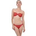 Cinnabar Orange	 - 	Classic Bandeau Bikini Set View1