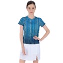 Forest Birch Nature Autumn Masuria Women s Sports Top View1