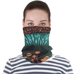 Mushroom Giant Explore 3d Face Seamless Bandana (adult)