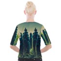 Ai Generated Soil Forest Crisis Nature Cropped Button Cardigan View2