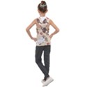 Beagle Satin Short Sleeve Pajamas Set Kids  Sleeveless Hoodie View2