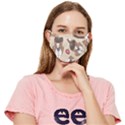 Beagle Satin Short Sleeve Pajamas Set Fitted Cloth Face Mask (Adult) View1