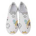 Art Pattern Design Wallpaper Background Print Women s Slip On Sneakers View1