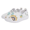Art Pattern Design Wallpaper Background Print Women s Slip On Sneakers View2