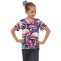 Enchanting Mushroom Enchantress Kids  Mesh Piece Tee View1