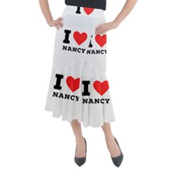 I Love Nancy Midi Mermaid Skirt by ilovewhateva