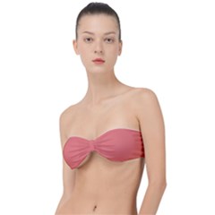 Congo Pink	 - 	classic Bandeau Bikini Top