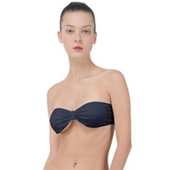Olive Black	 - 	classic Bandeau Bikini Top