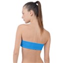 Deep Sky Blue	 - 	Classic Bandeau Bikini Top View2