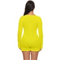 Sunshine Yellow	 - 	Long Sleeve Boyleg Swimsuit View4