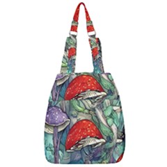 Necromancy Mushroom Center Zip Backpack by GardenOfOphir