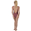 Brandy Brown	 - 	High Leg Strappy Swimsuit View2