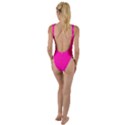 Fashion Fuchsia Pink	 - 	High Leg Strappy Swimsuit View2