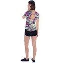 Sorcery Mushroom Back Circle Cutout Sports Tee View2