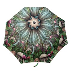 Craft Mushroom Folding Umbrellas by GardenOfOphir